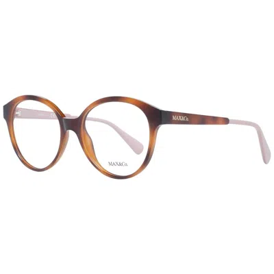 Max & Co Ladies' Spectacle Frame Max&co Mo5021 53053 Gbby2 In Brown