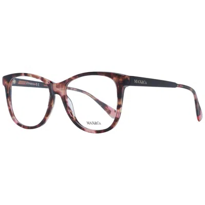 Max & Co Ladies' Spectacle Frame Max&co Mo5075 54056 Gbby2 In Brown