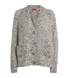 Max & Co Wool-blend Chunky Cardigan In Multi