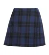 Max & Co Wool-blend Mini Skirt In Multi
