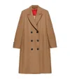 Max & Co Wool-blend Overcoat In Sand