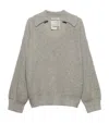Max & Co Wool-blend Oversized Sweater In Sand