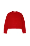Max & Co Pullover Mit Herzstickerei In Red