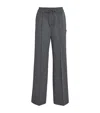Max & Co Wool-blend Trousers In Gray