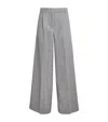 Max & Co Wool-blend Trousers In Gray