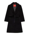 Max & Co Wool Coat In Black