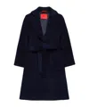 Max & Co Wool Coat In Black