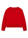 Max & Co Wool Crew-neck Sweater In Rot