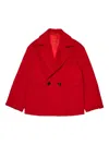 Max & Co Wool Double-breasted Blazer In Red