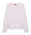 Max & Co Wool Half-zip Sweater In Pink