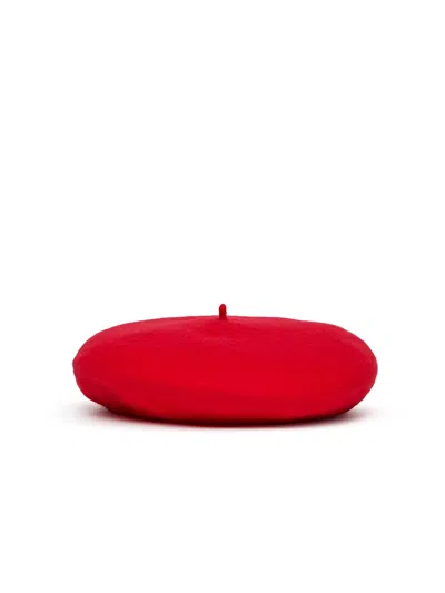 Max & Co . Wool Hat For Girls - Cozy And Stylish In Red