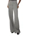 Max & Co . Wool Saio Wide Leg Pants In Melange Gray