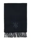 Max & Co Wool Scarf In Black