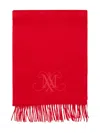 Max & Co Wool Scarf In Red