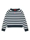 Max & Co Wool Sweatshirt In Blue