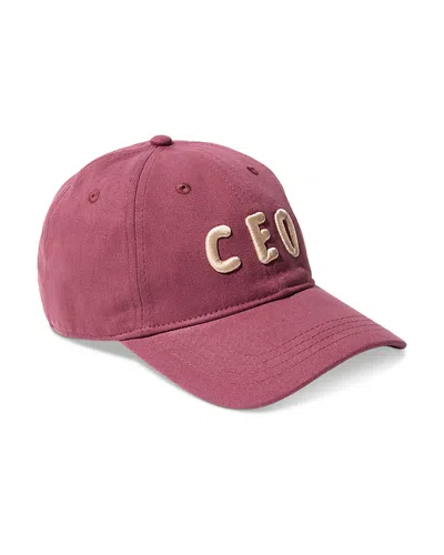 Max & Co . X Pietro Terzini Ceo Baseball Cap In Red