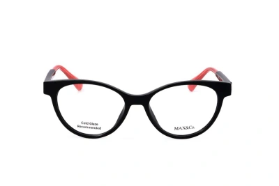 Max & Co Max&co. Cat Eye Frame Glasses In Black