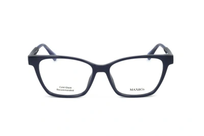 Max & Co Max&co. Cat Eye Frame Glasses In Blue