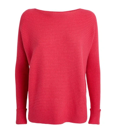 Max & Co Ribbed Sweater In Pink