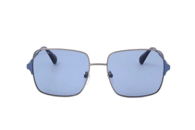 Max & Co Max&co. Square Frame Sunglasses In Blue