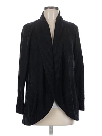 Pre-owned Max & Mia Cardigan Sweater In Black