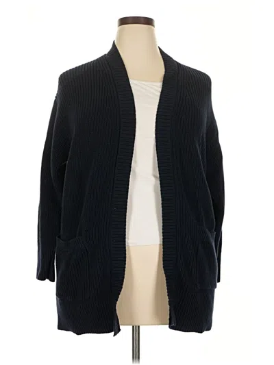 Pre-owned Max & Mia Cardigan Sweater In Black