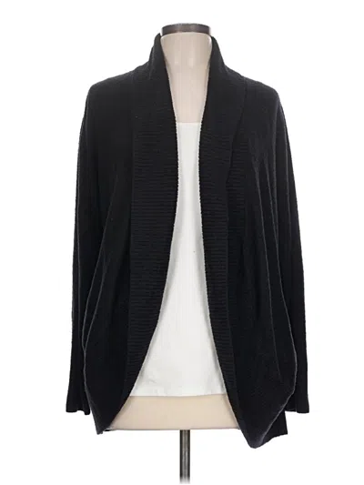 Pre-owned Max & Mia Cardigan Sweater In Black