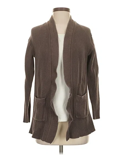 Pre-owned Max & Mia Cardigan Sweater In Brown