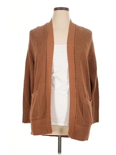 Pre-owned Max & Mia Cardigan Sweater In Brown