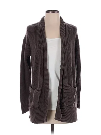Pre-owned Max & Mia Cardigan Sweater In Brown