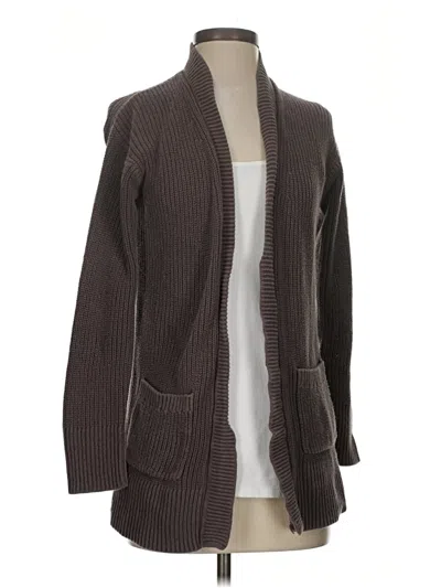 Pre-owned Max & Mia Cardigan Sweater In Brown