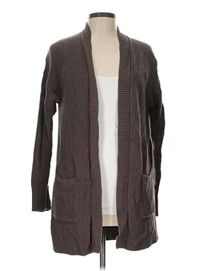 Pre-owned Max & Mia Cardigan Sweater In Brown