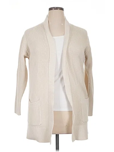 Pre-owned Max & Mia Cardigan Sweater In Ivory