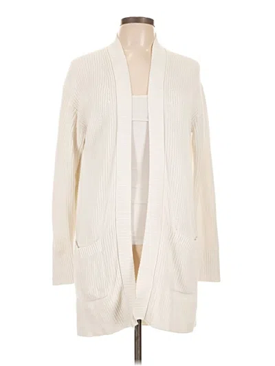 Pre-owned Max & Mia Cardigan Sweater In Ivory