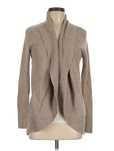 Pre-owned Max & Mia Cardigan Sweater In Tan