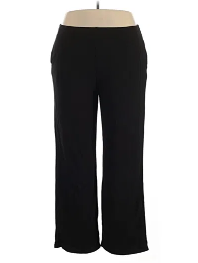 Pre-owned Max & Mia Casual Pants In Black