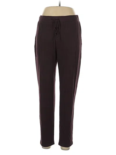 Pre-owned Max & Mia Casual Pants In Burgundy