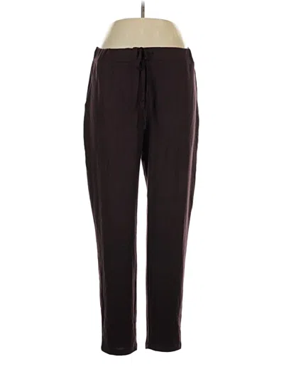 Pre-owned Max & Mia Casual Pants In Burgundy