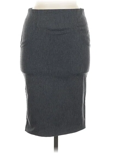 Pre-owned Max & Mia Formal Skirt In Gray