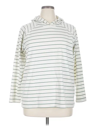 Pre-owned Max & Mia Long Sleeve Polo Shirt In Ivory