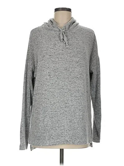 Pre-owned Max & Mia Long Sleeve Top Gray Cowl Neck Tops