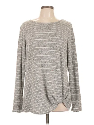 Pre-owned Max & Mia Pullover Sweater In Gray