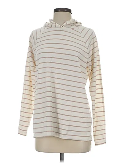 Pre-owned Max & Mia Pullover Sweater In White