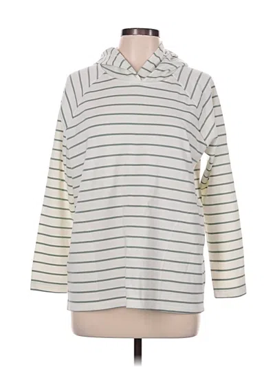 Pre-owned Max & Mia Pullover Sweater In White