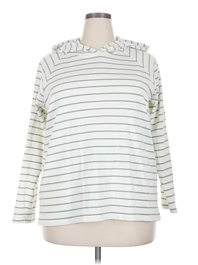 Pre-owned Max & Mia Sweatshirt In White