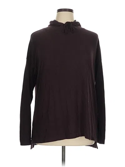 Pre-owned Max & Mia Turtleneck Sweater In Burgundy