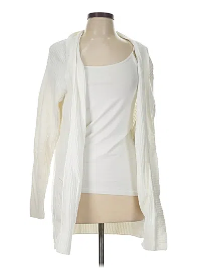 Pre-owned Max & Mia Vest In Ivory