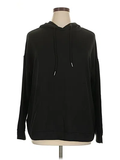 Pre-owned Max & Mia Zip Up Hoodie In Black