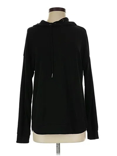 Pre-owned Max & Mia Zip Up Hoodie In Black