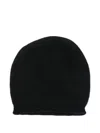 Max & Moi Alicia Brushed Cashmere Beanie Hat In Black